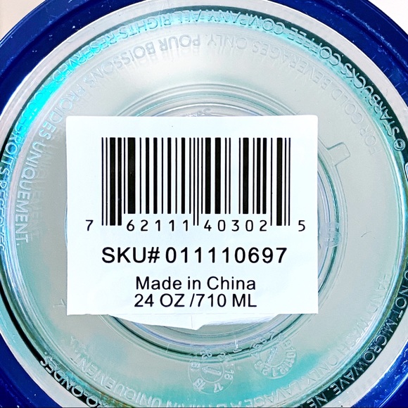 Starbucks Iridescent Mermaid Tumbler Cup 24 Fl Oz - Picture 6 of 6